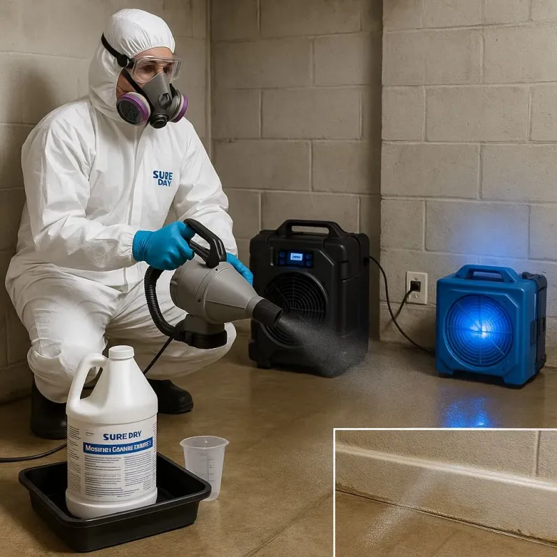 Sanitization and Odor Removal process in Columbus County, NC